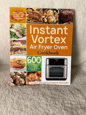 Vortex Air Fryer Oven Cookbook - Orange Cover
